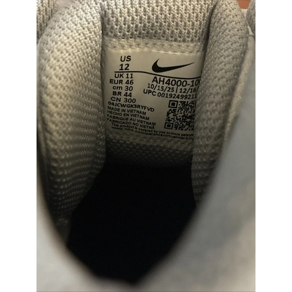Nike Force Savage Pro 2 Mid Men Size 12 Football Cleats White AH4000-100